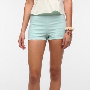 Urban Outfitters Kimchi Blue Highwaist Fabric Shorts